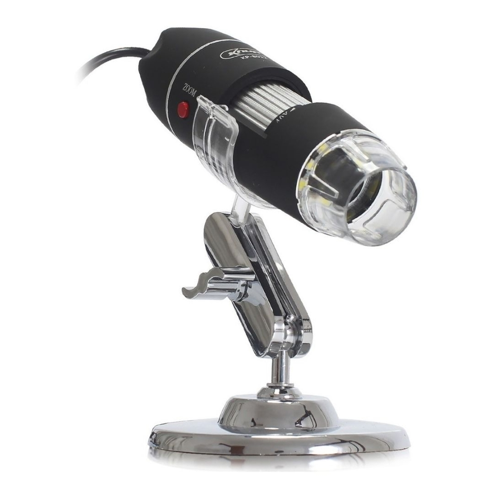Microscópio Digital Usb 1000x Hd 8 Leds Kp-8012 Knup